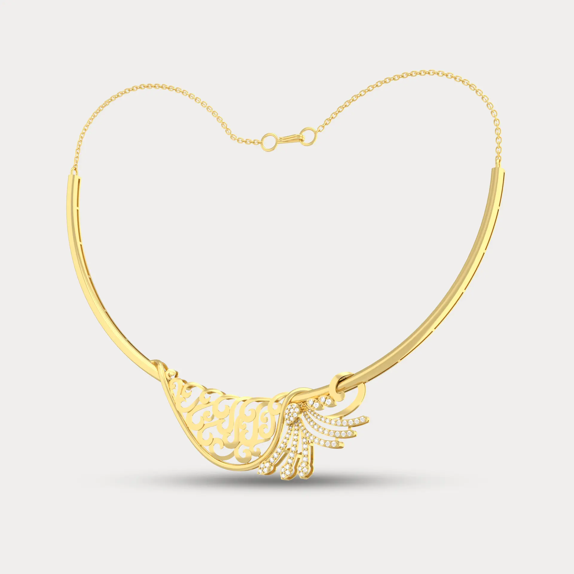 Dazzle Diamond Necklace
