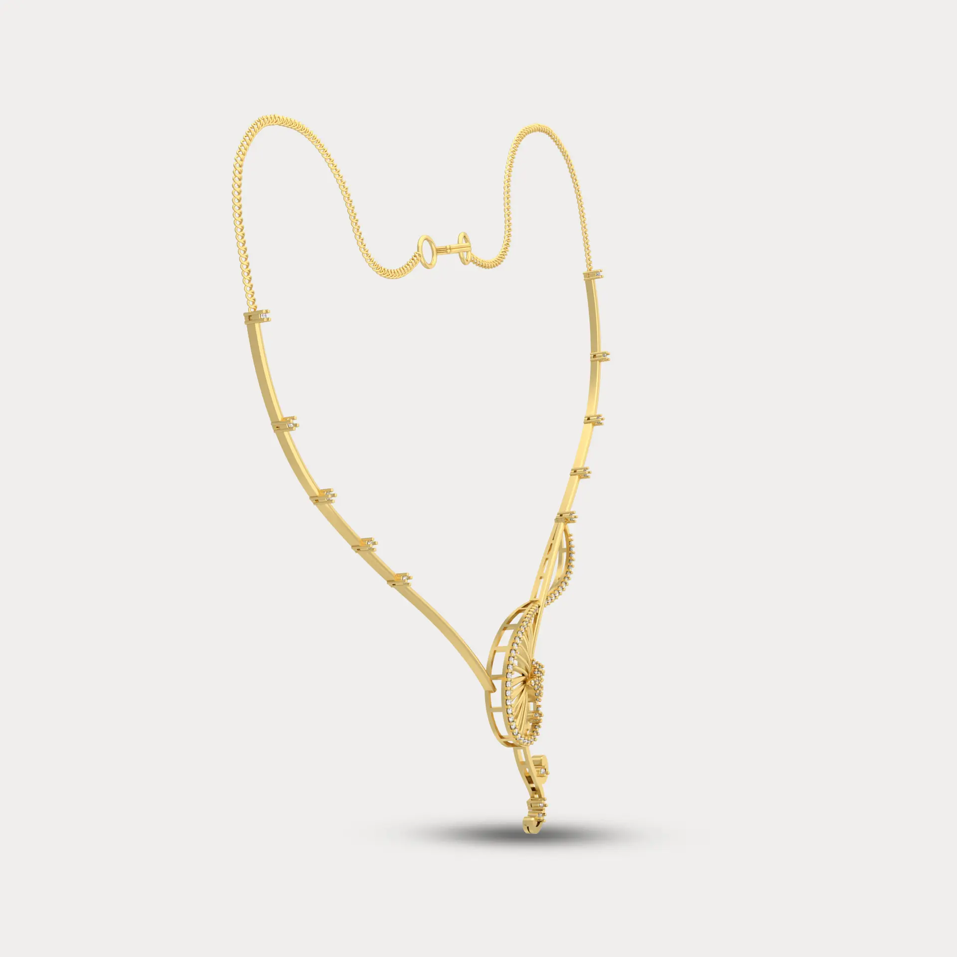 Shimmer & Shine Diamond Necklace, alternate view