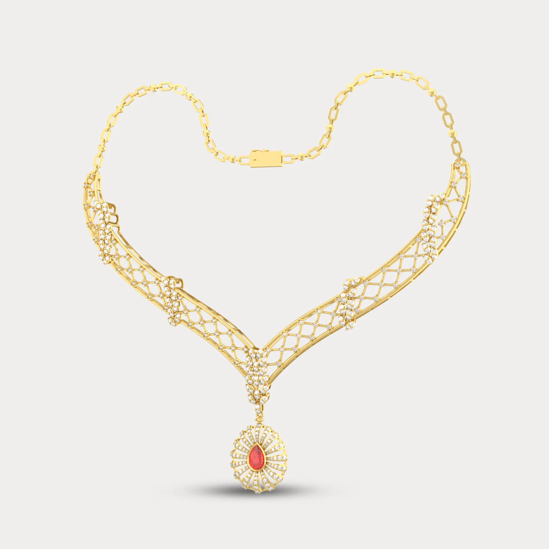 Nakshatra Diamond Necklace
