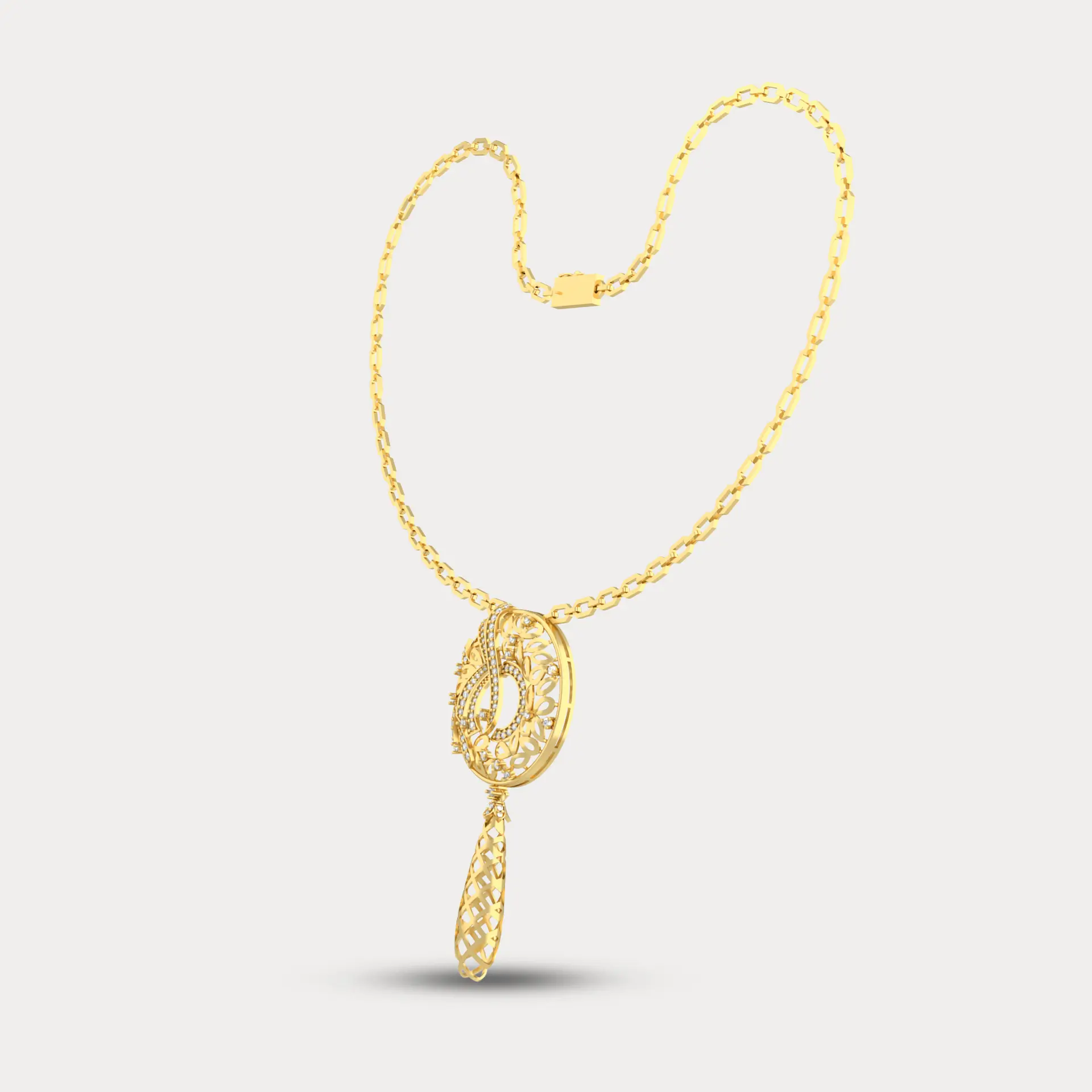 Jocelyn Diamond Necklace, alternate view