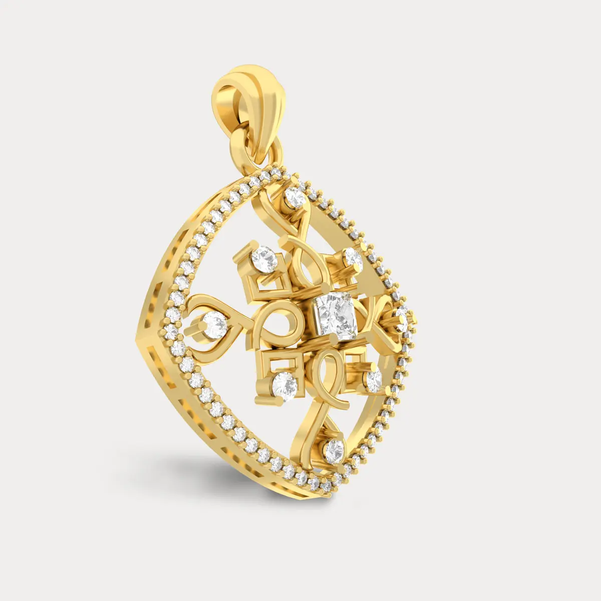 Astric Diamond Pendant