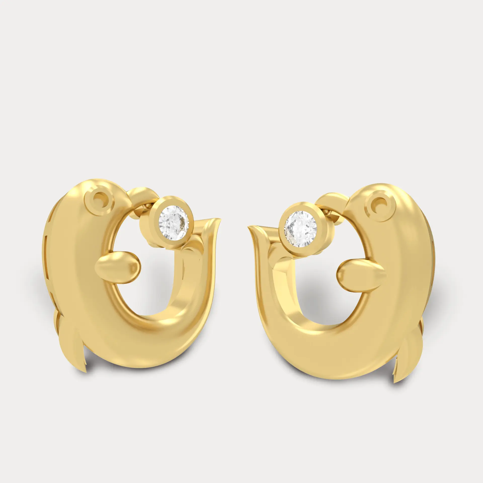 Dolphin's Whisper Earring