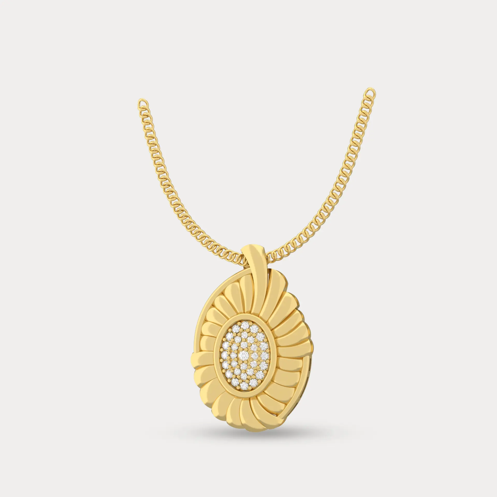 Mystic Eye Diamond Pendant