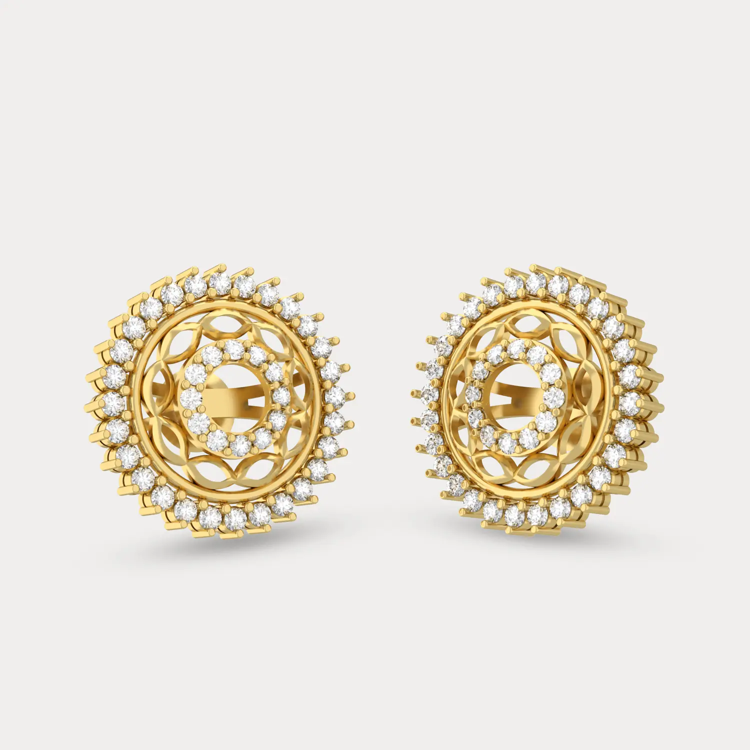 Minimal Diamond Earrings