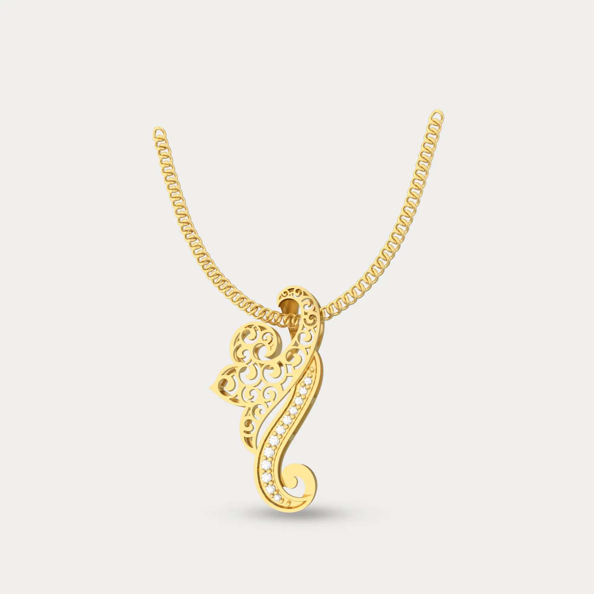 Sparkling Solstice Diamond Pendant