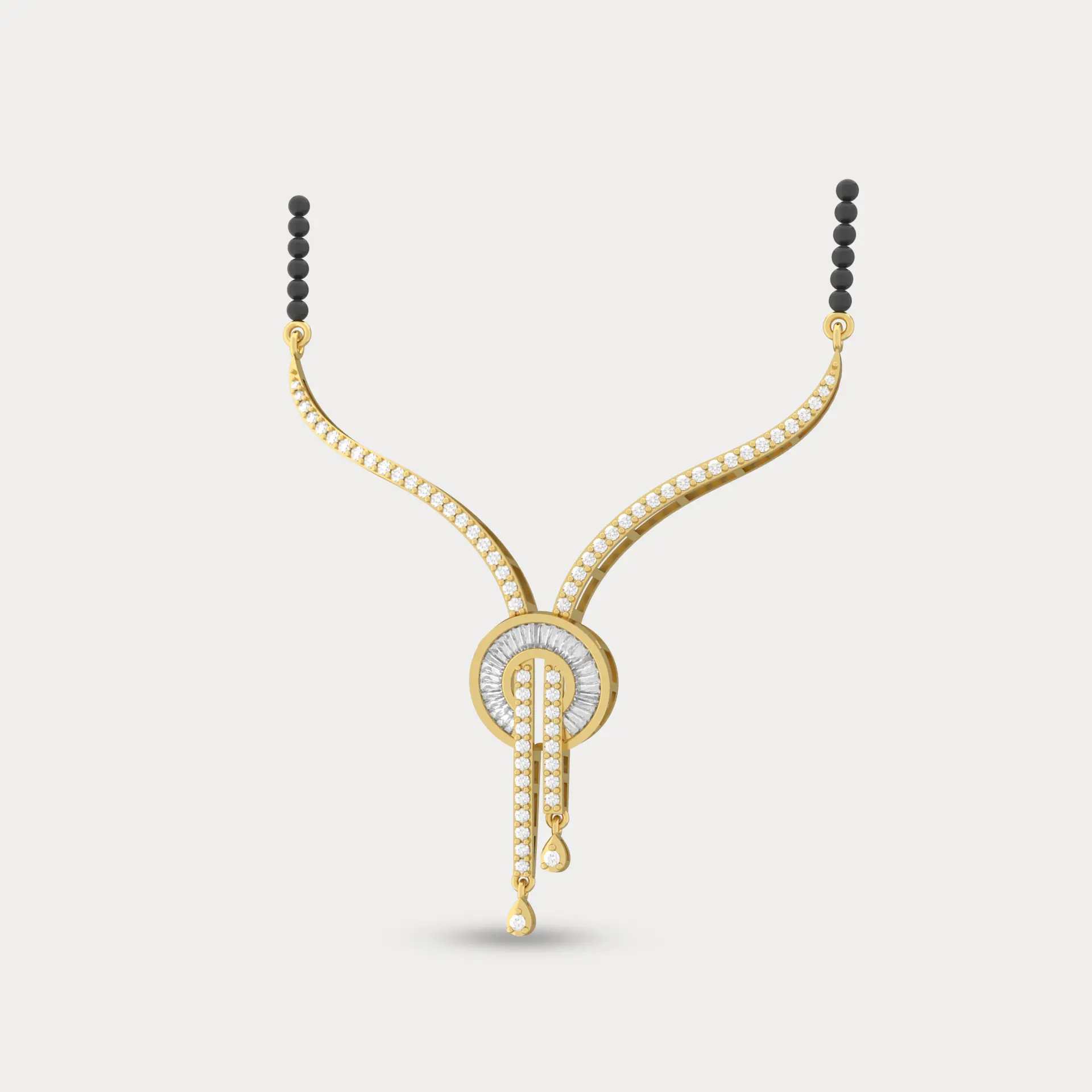 Blissful Harmony Diamond Mangalsutra