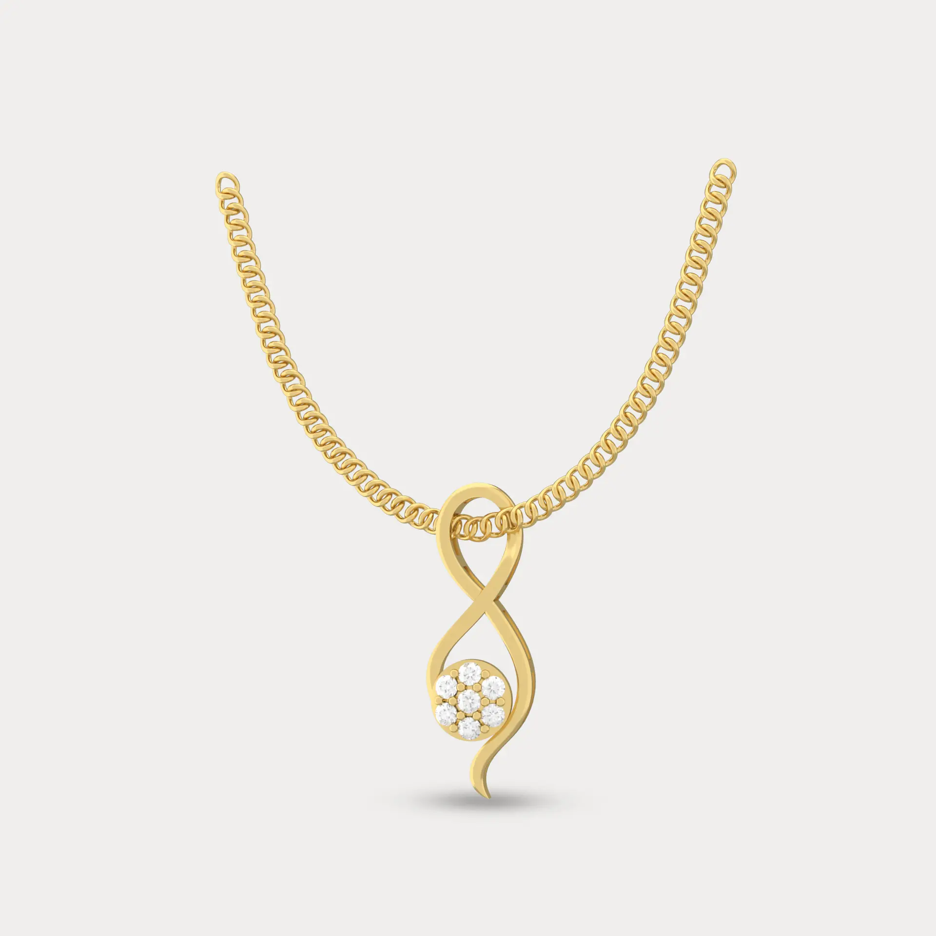 LumoLuxe Diamond Pendant