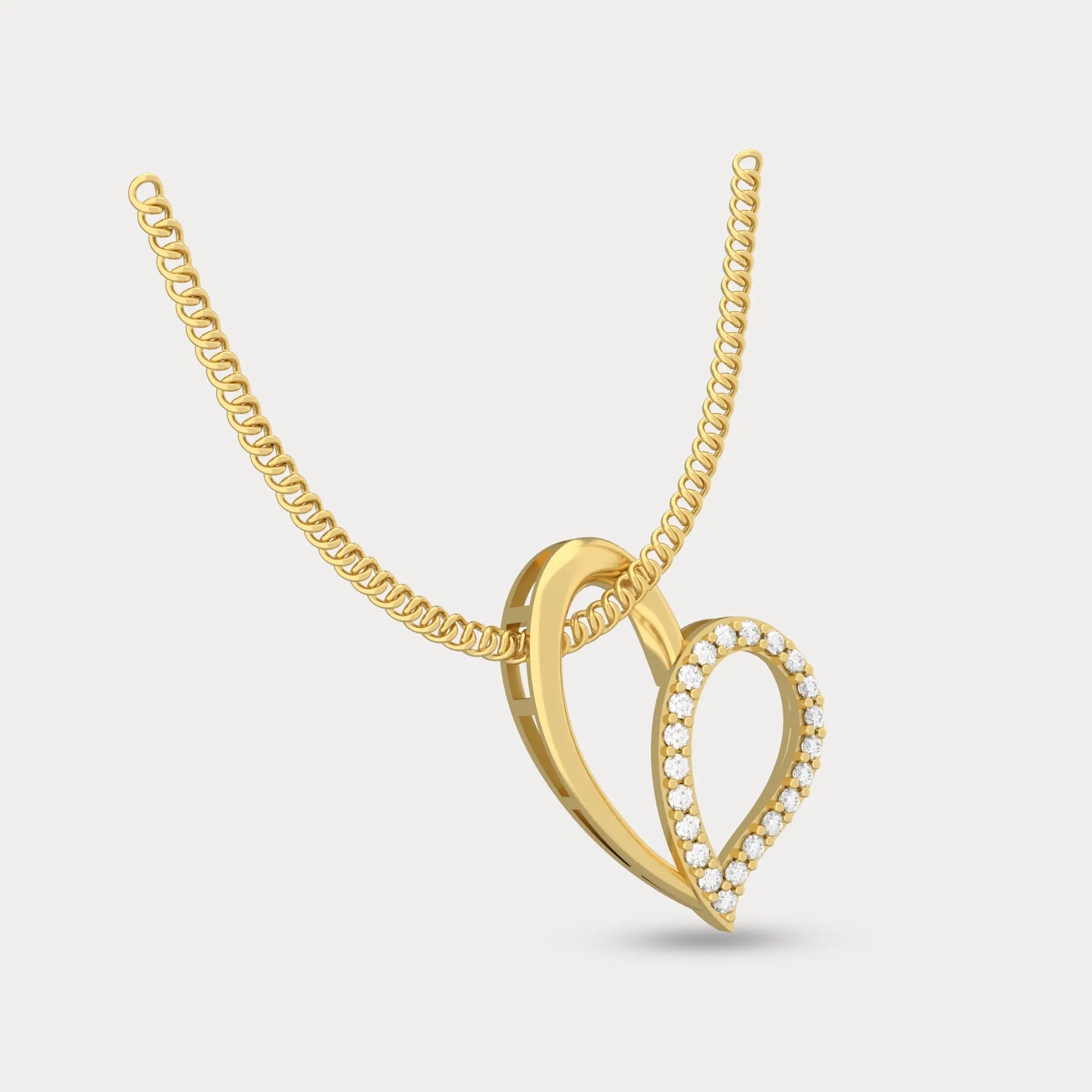 Eternal Embrace Diamond Pendant