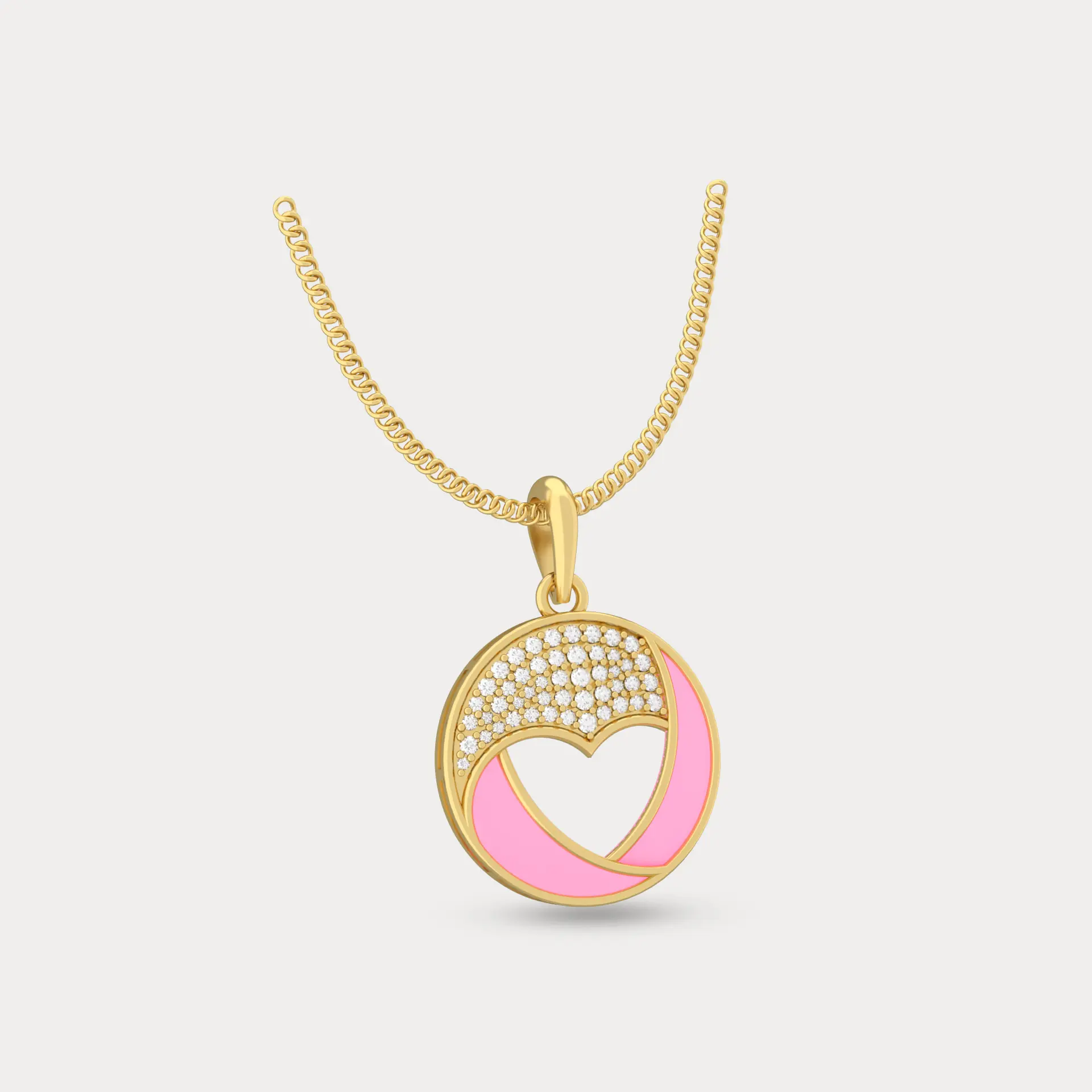 Embrace Diamond Pendant