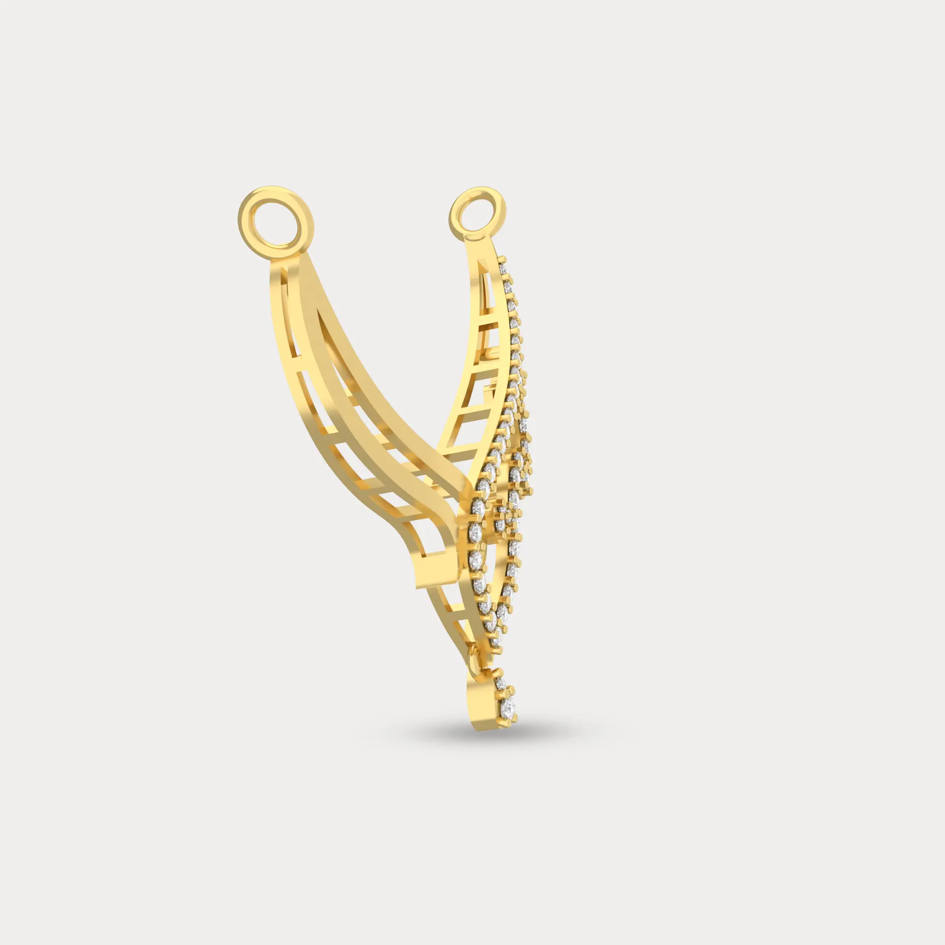 Heirloom Diamond Tanmaniya, alternate view
