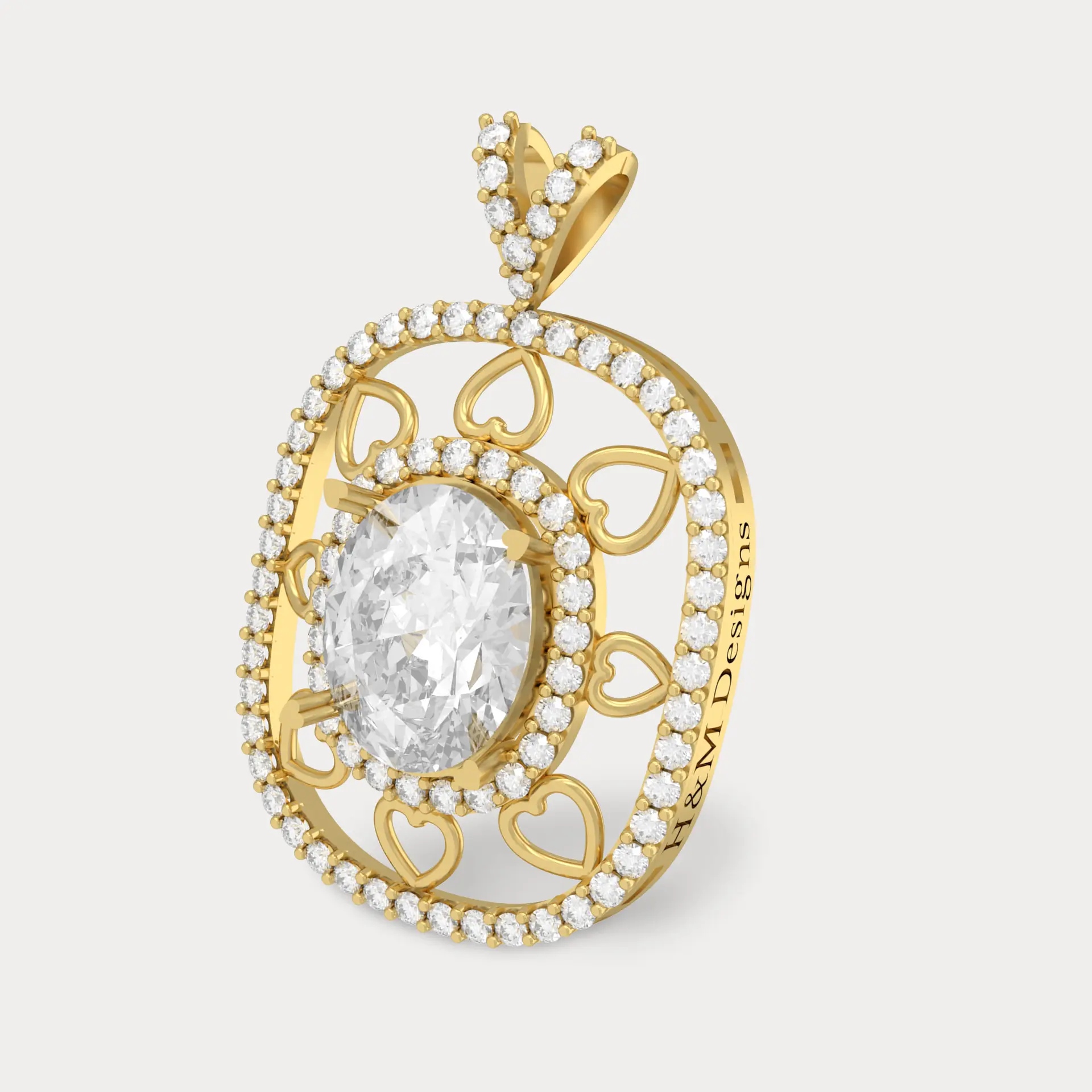 Heartfelt Brilliance Diamond Pendant