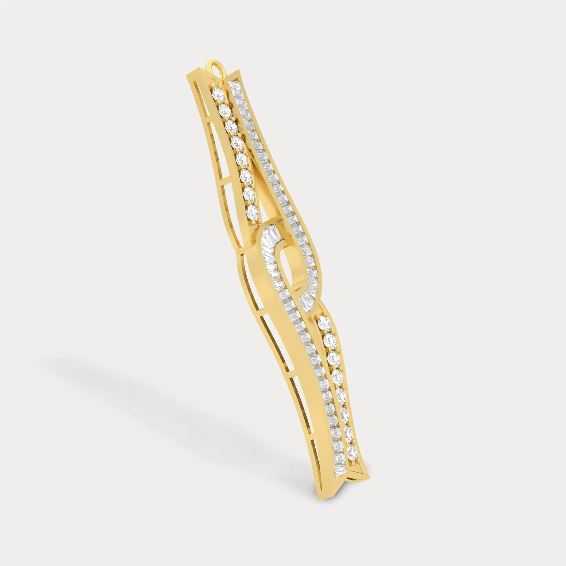 Solstice Sparkle Diamond Pendant, alternate view