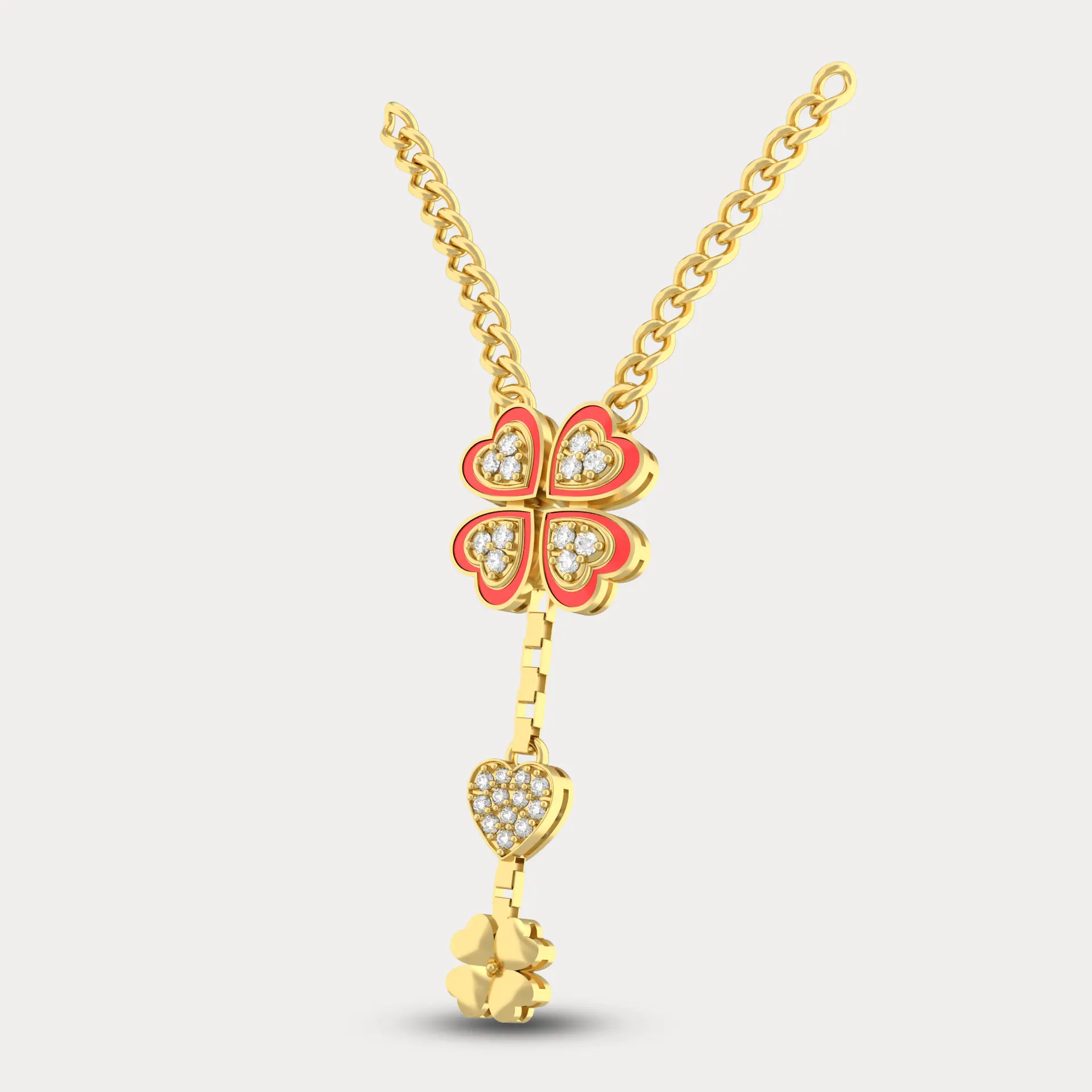 Heart Heaven Diamond Pendant