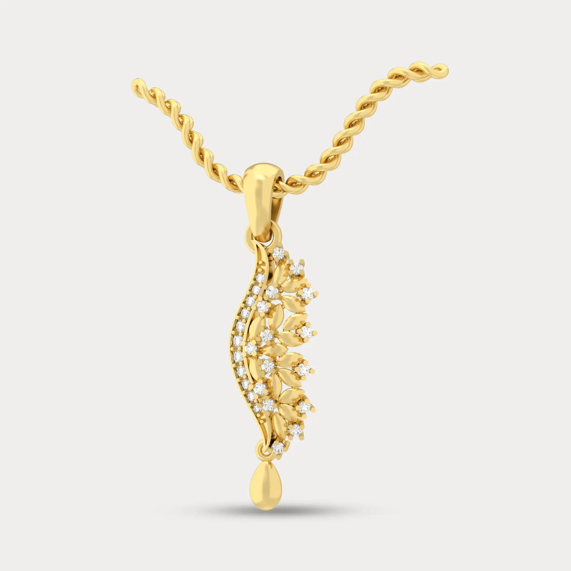Garden Of Eden Diamond Pendants