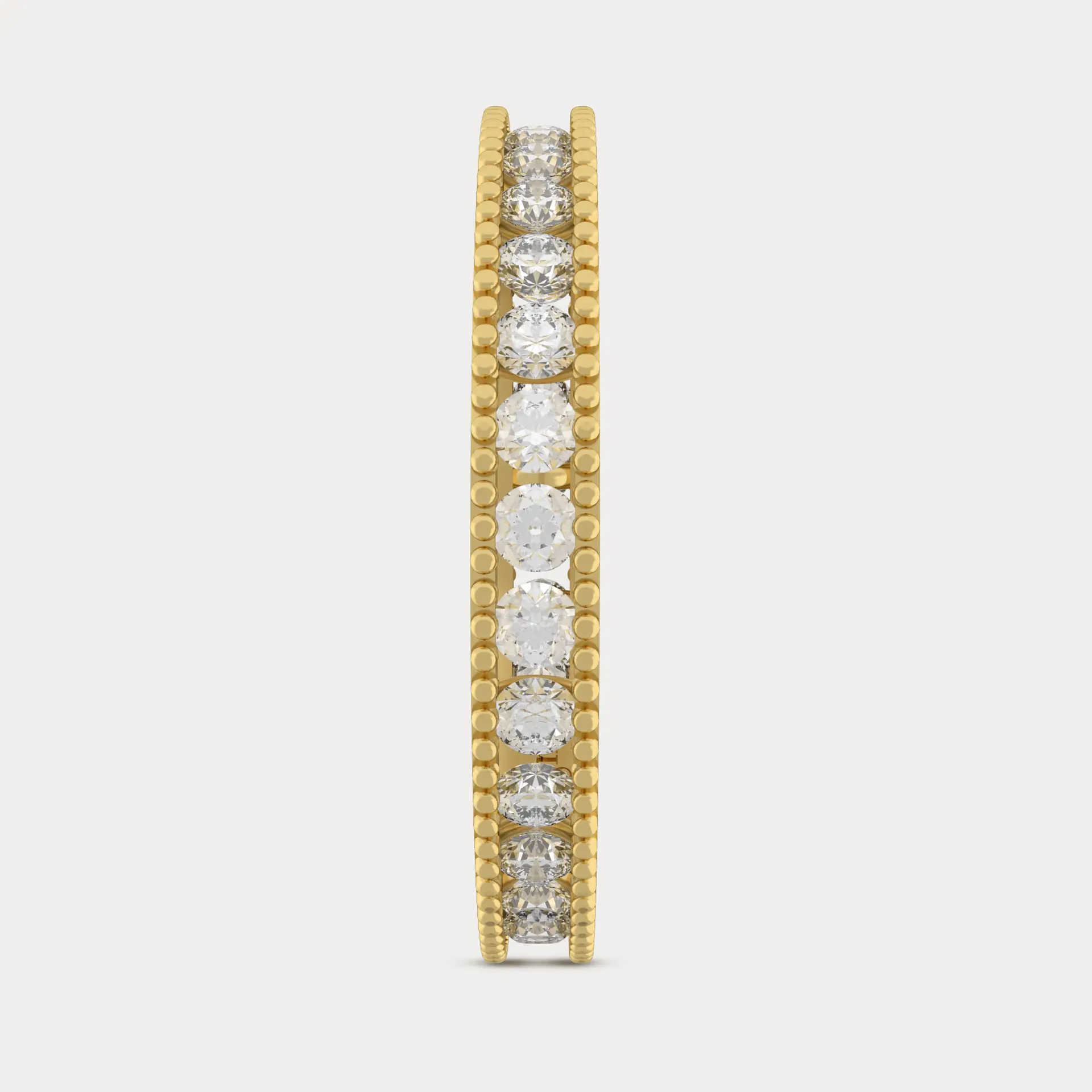 Round Eternity Band, alternate view