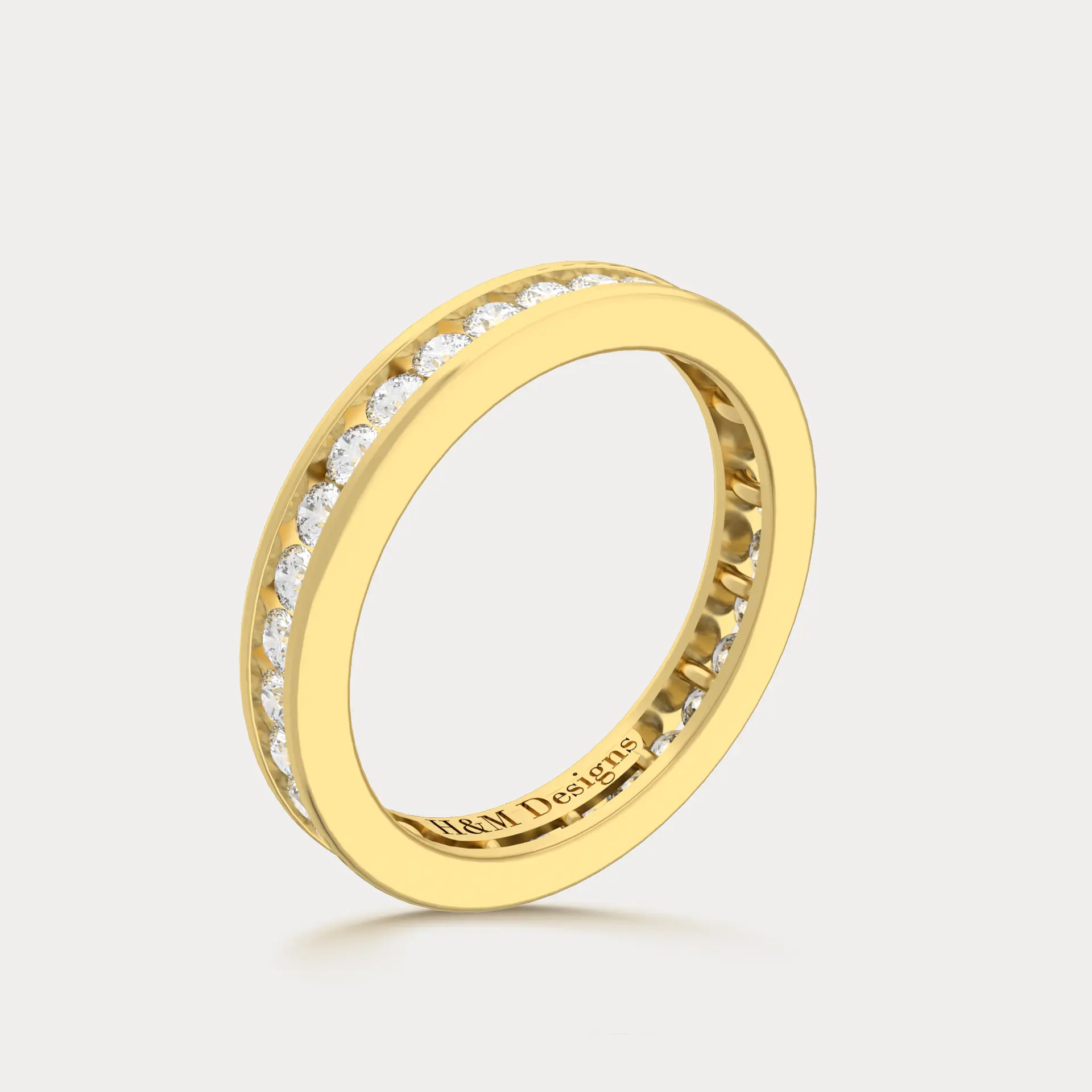 Radical Diamond Eternity Band