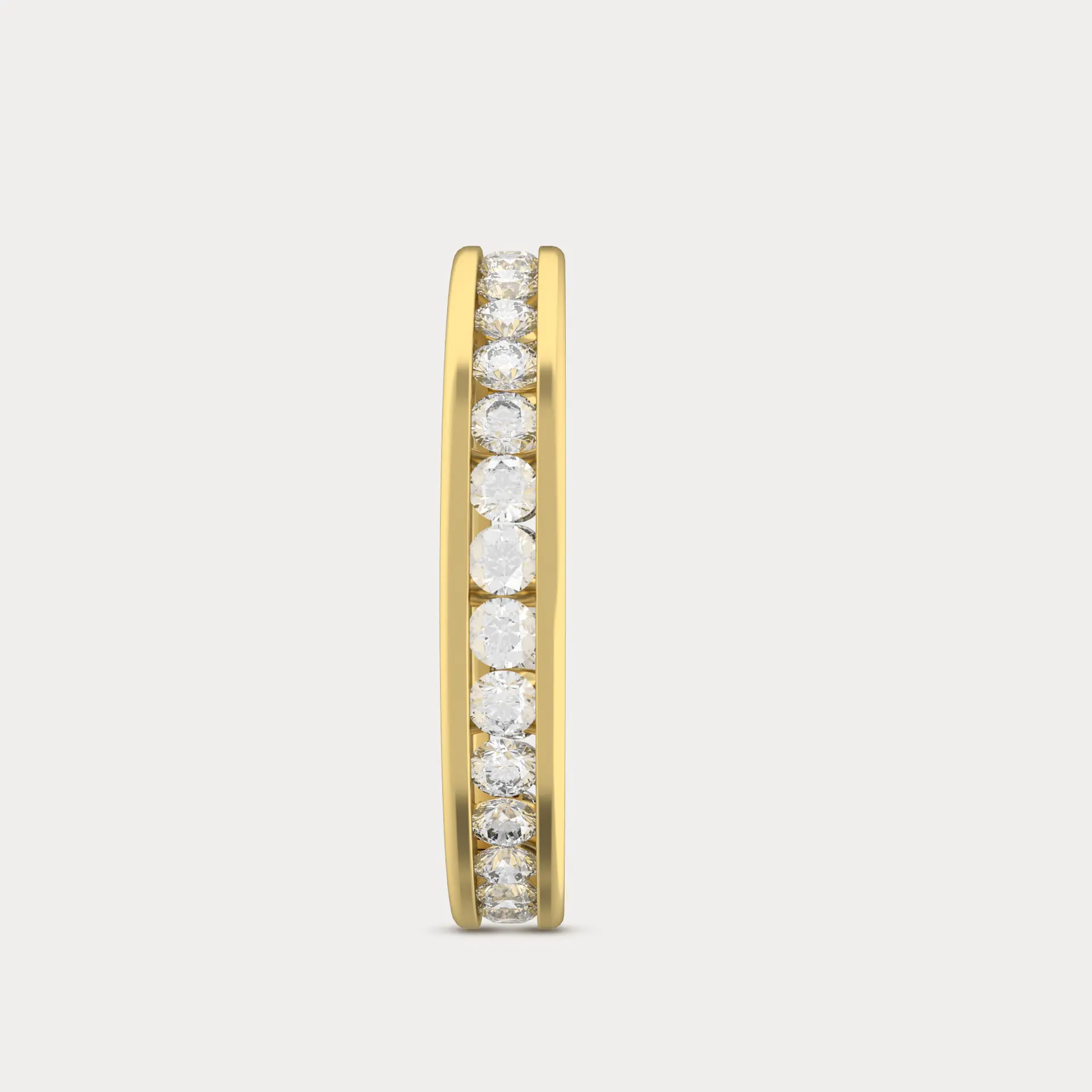 Radical Diamond Eternity Band, alternate view