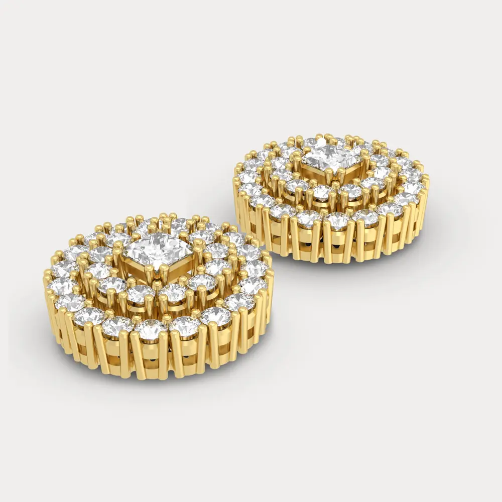 Simple Studded Earring, alternate view