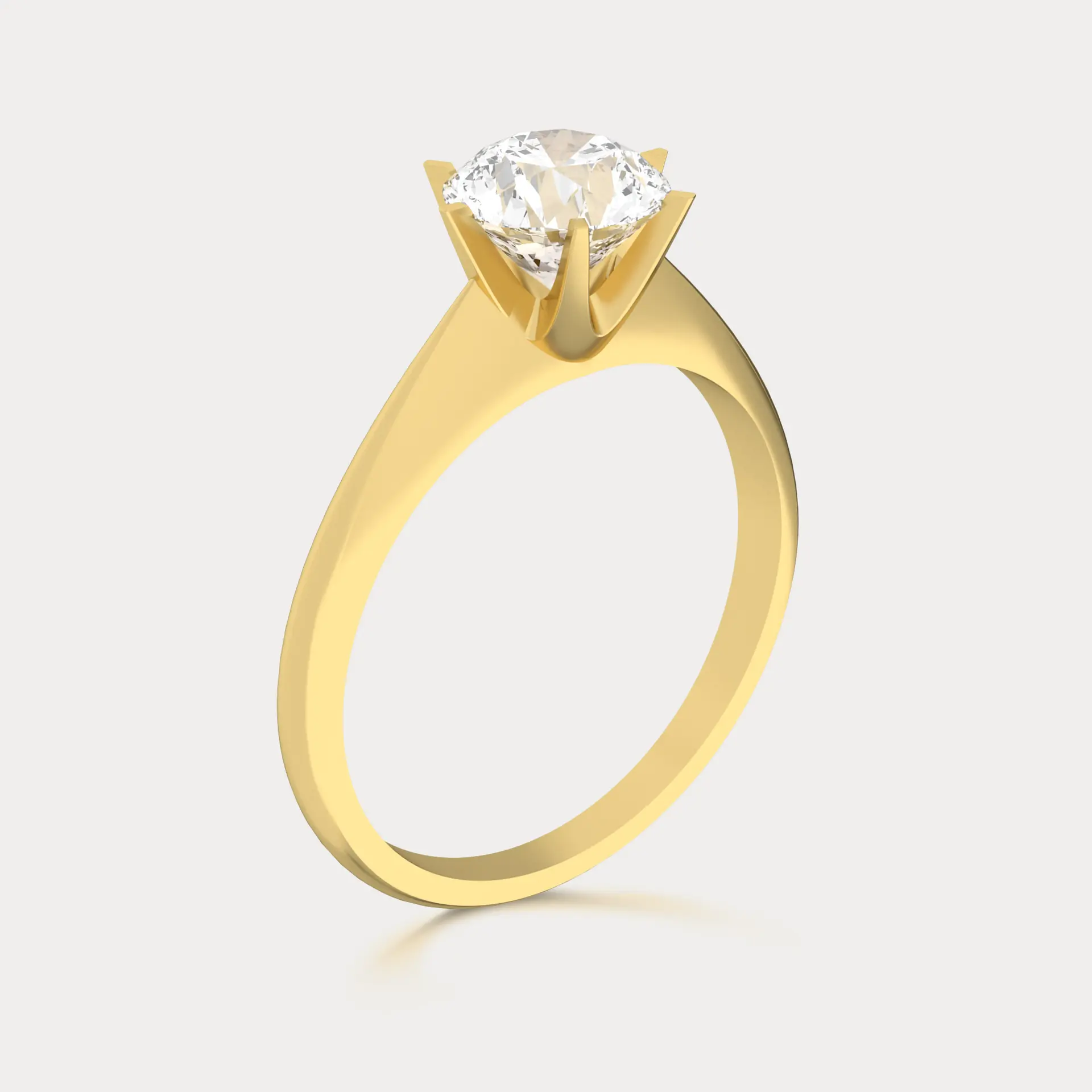 Sleek Soliatrie Ring