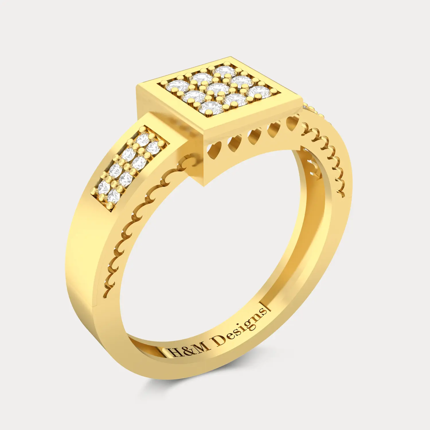 Regal Diamond Ring