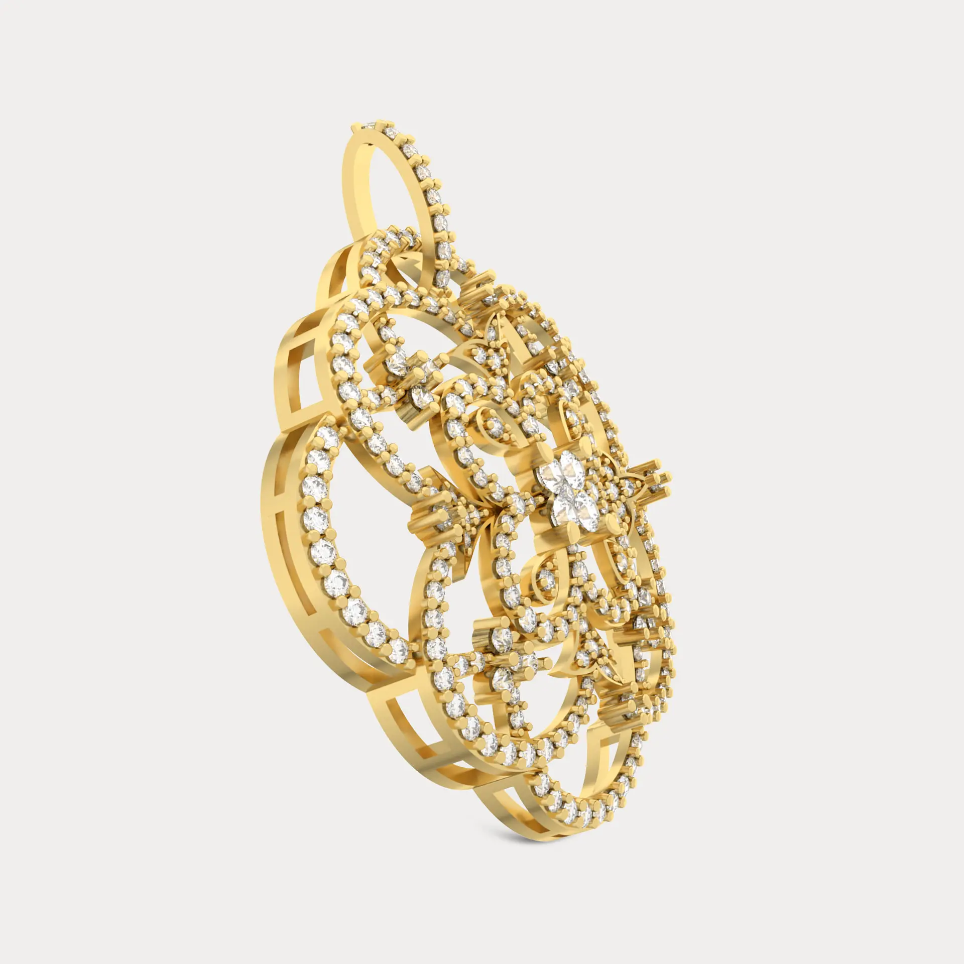 Adorable Diamond Pendant, alternate view