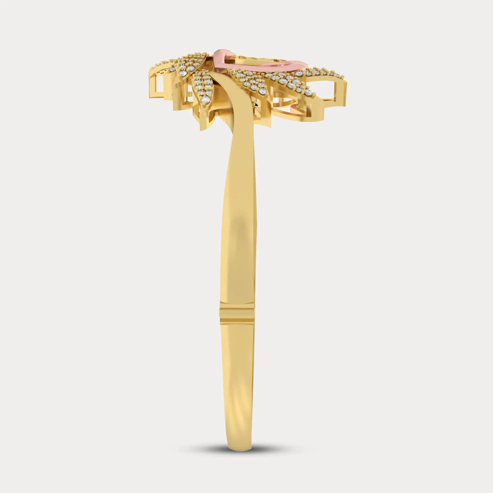 Lover's Loop Diamond Bracelet, alternate view