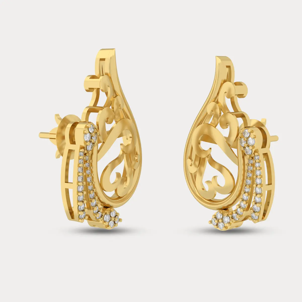 Dazzle Diamond Earring, alternate view