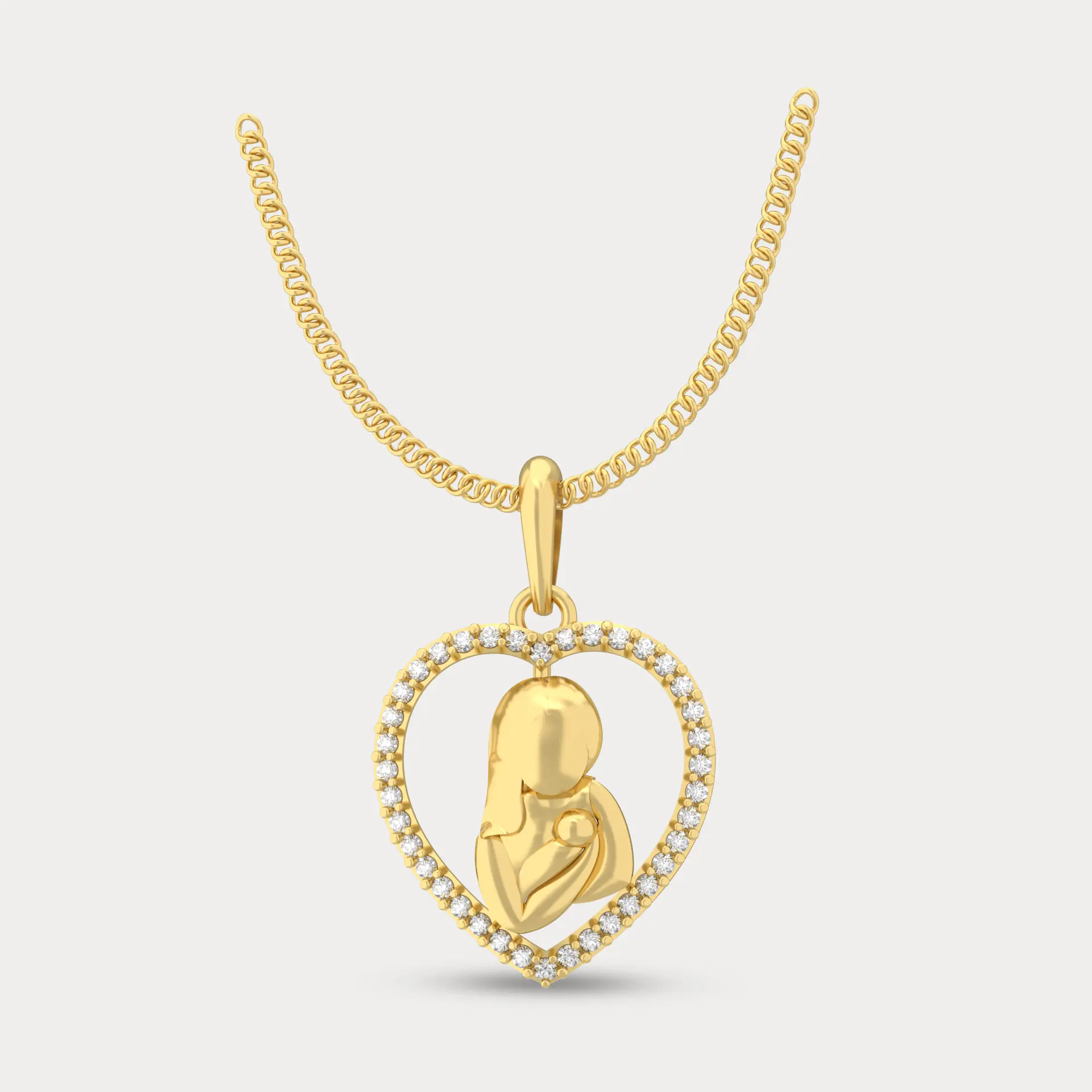 Maa Diamond Pendant