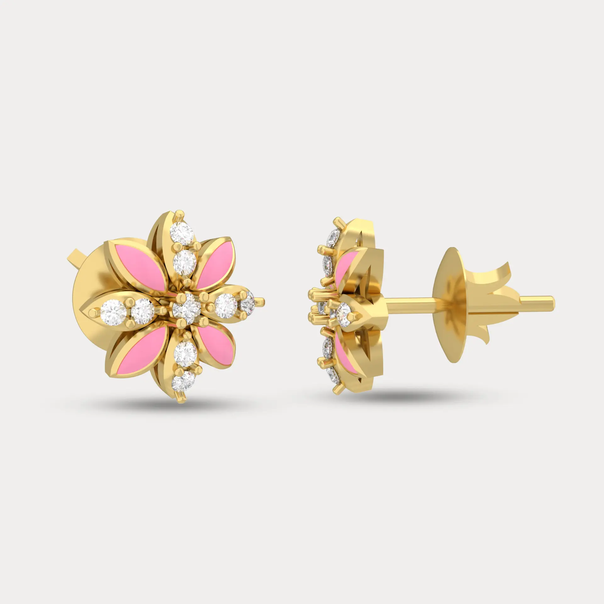 Paula Diamond Earring, alternate view
