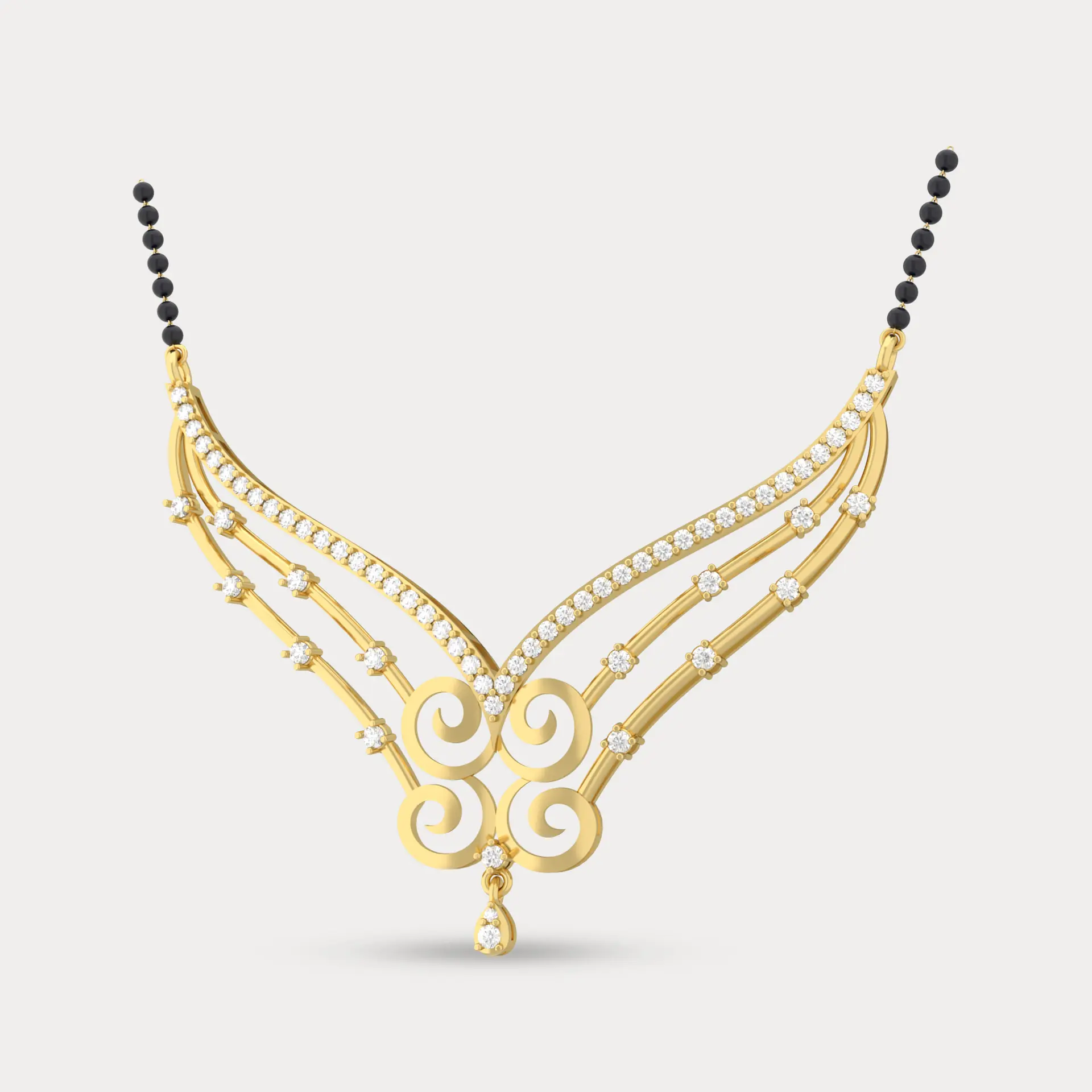 Sweetheart Diamond Mangalsutra