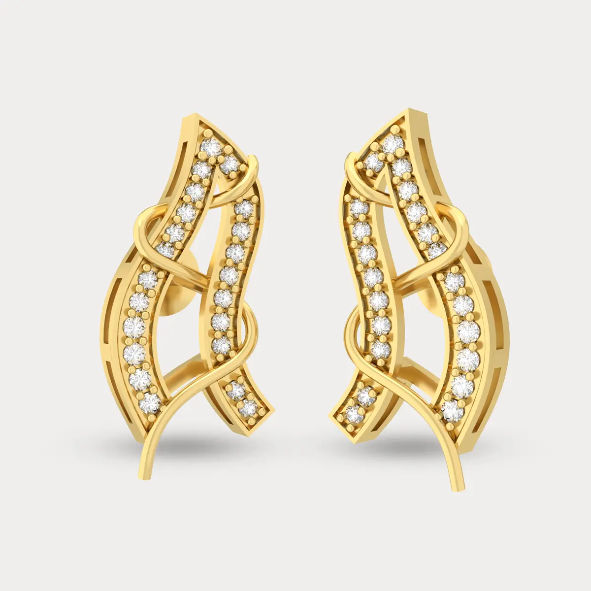 Shining Diamond Earring          