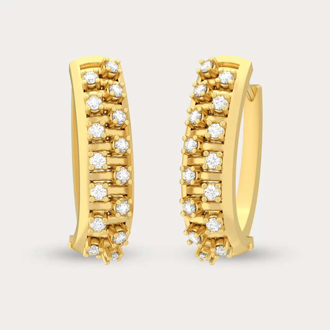 Risha Diamond  Earring