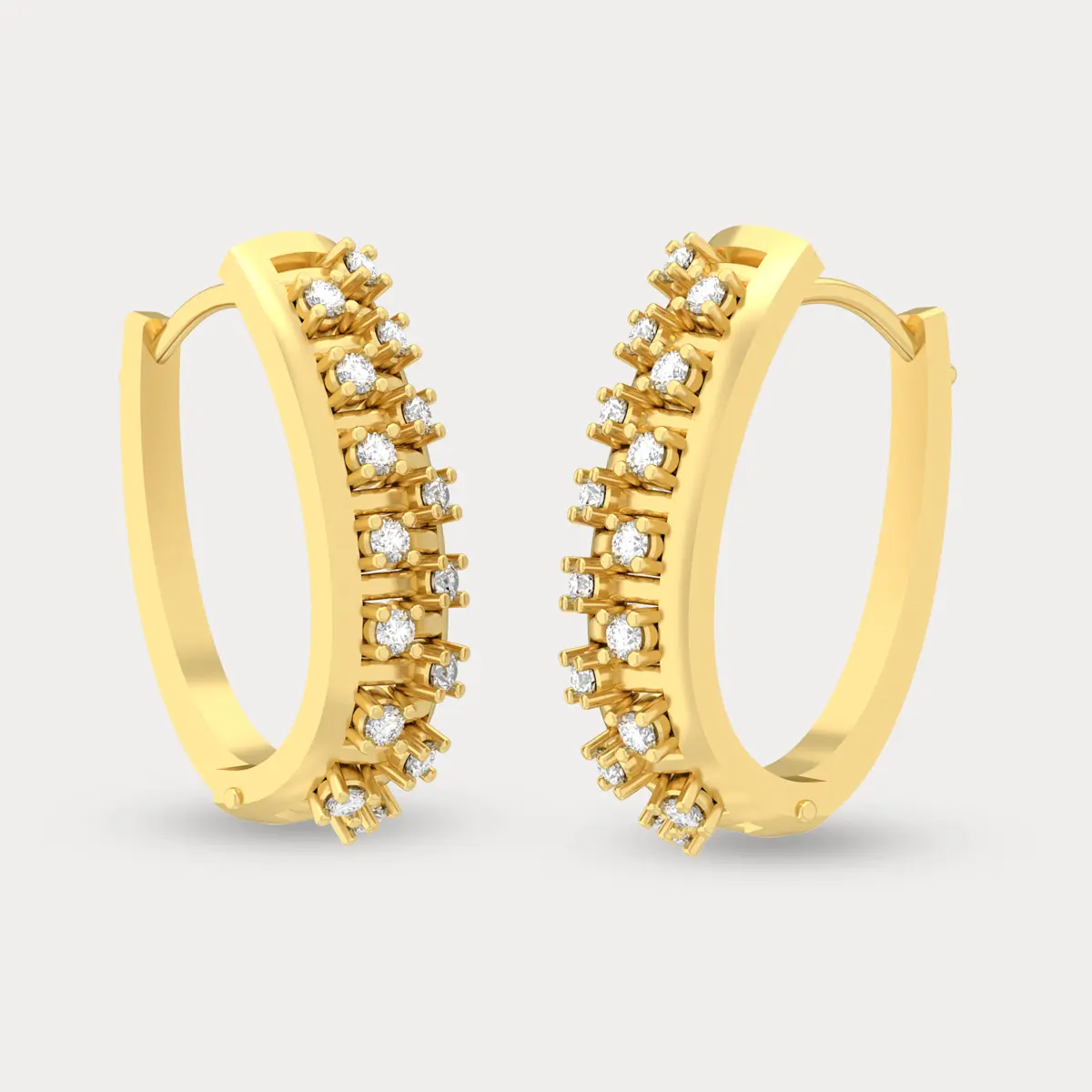 Risha Diamond  Earring, alternate view