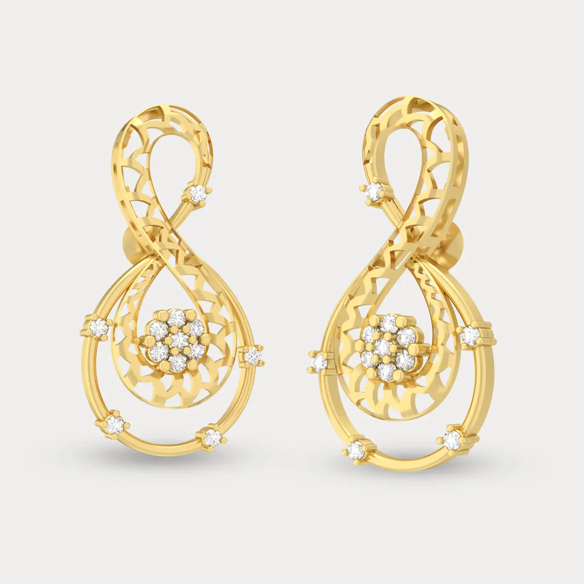 Dazzling Diamond Earring