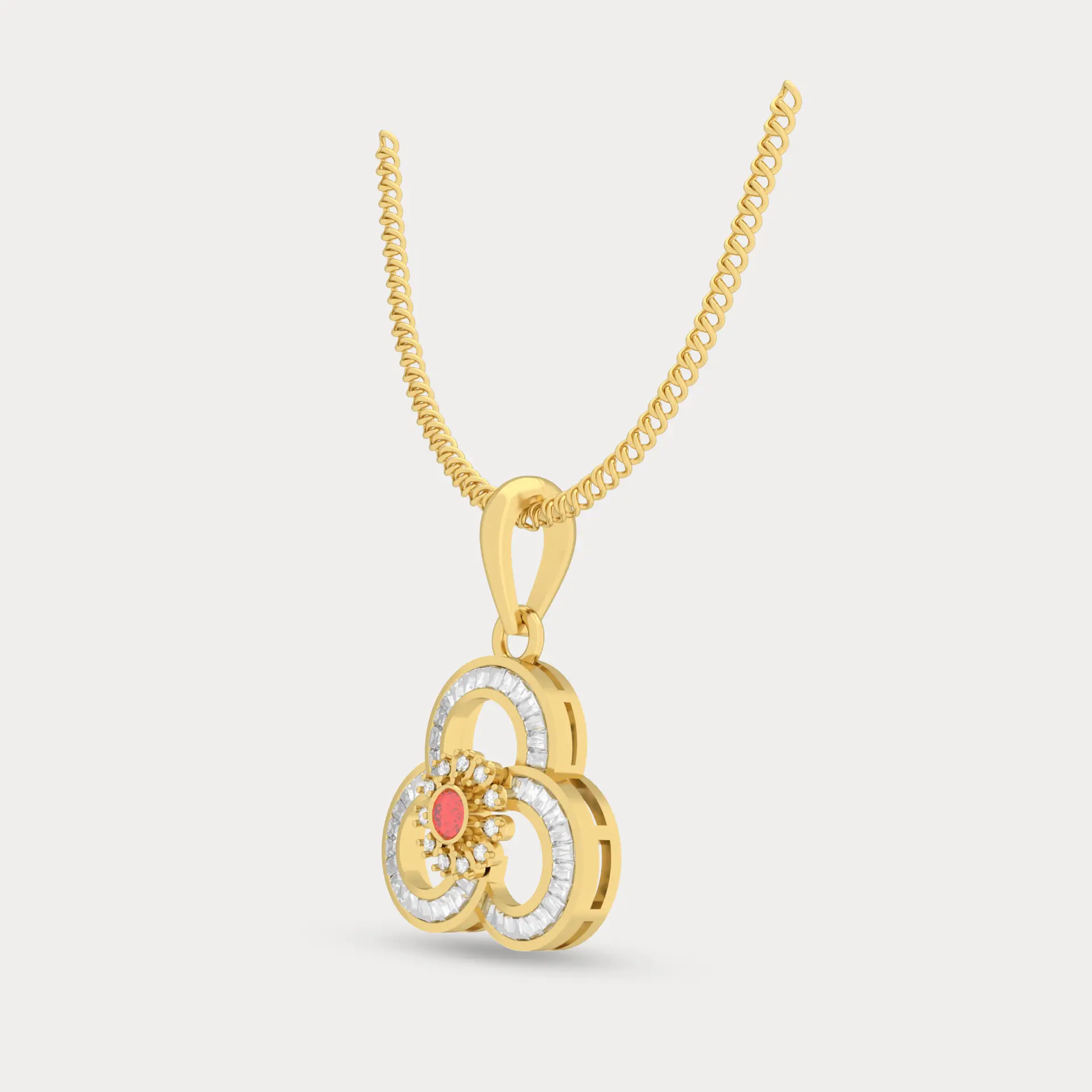 Rolate Bling Pendant, alternate view