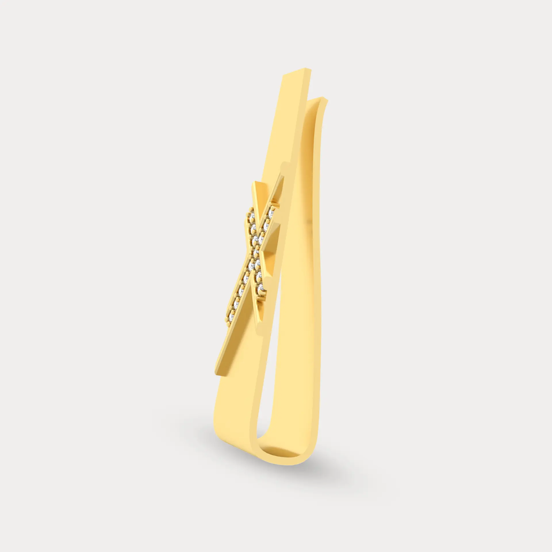 Xplorer Diamond Tie Pin, alternate view
