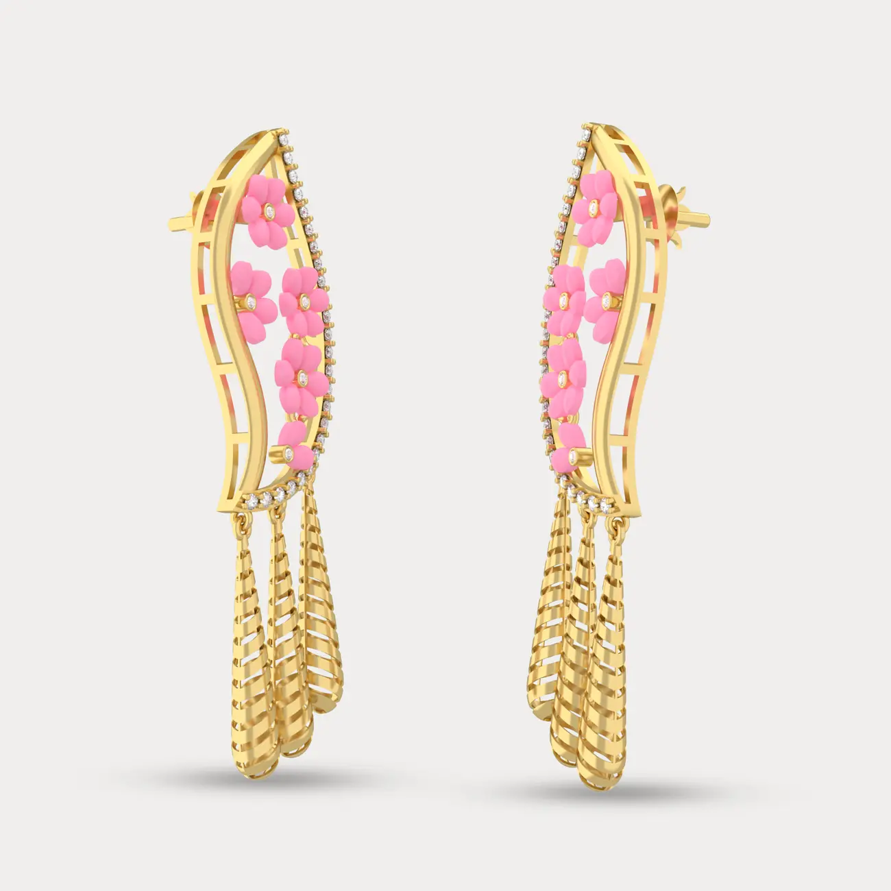 Fancy Drop Earring, alternate view