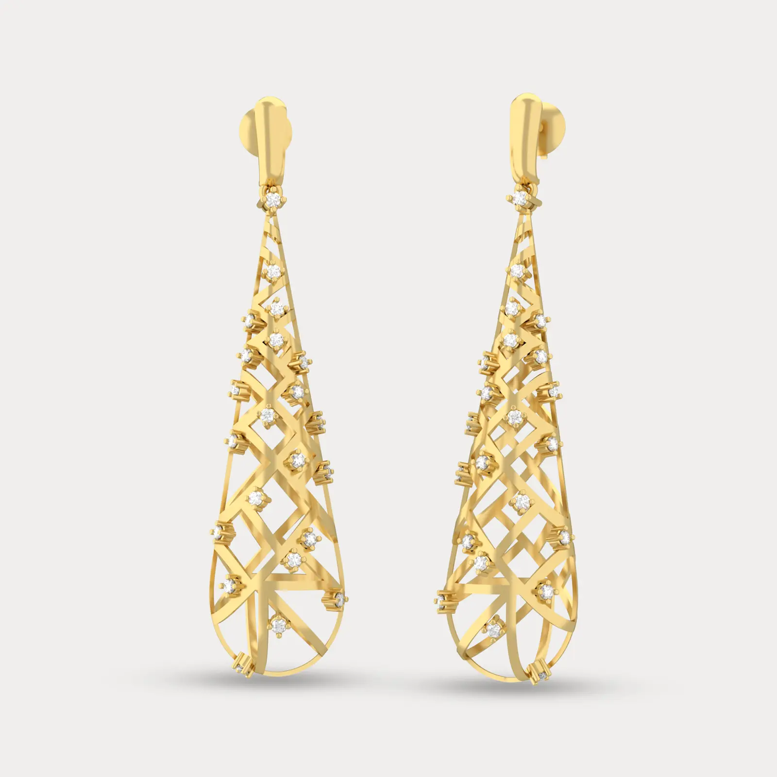 Nitya Diamond Earring
