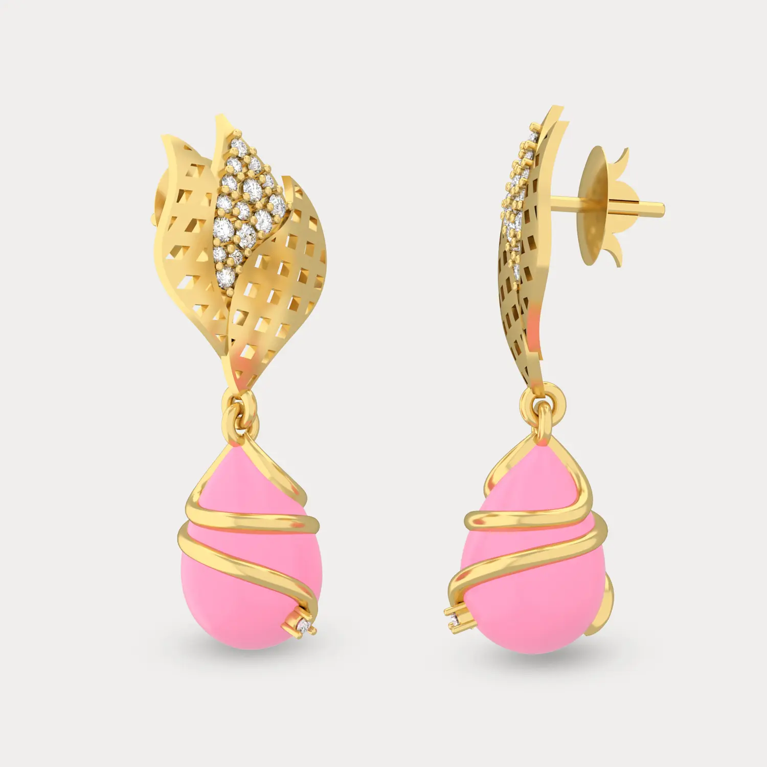 Corto Loop Earring, alternate view