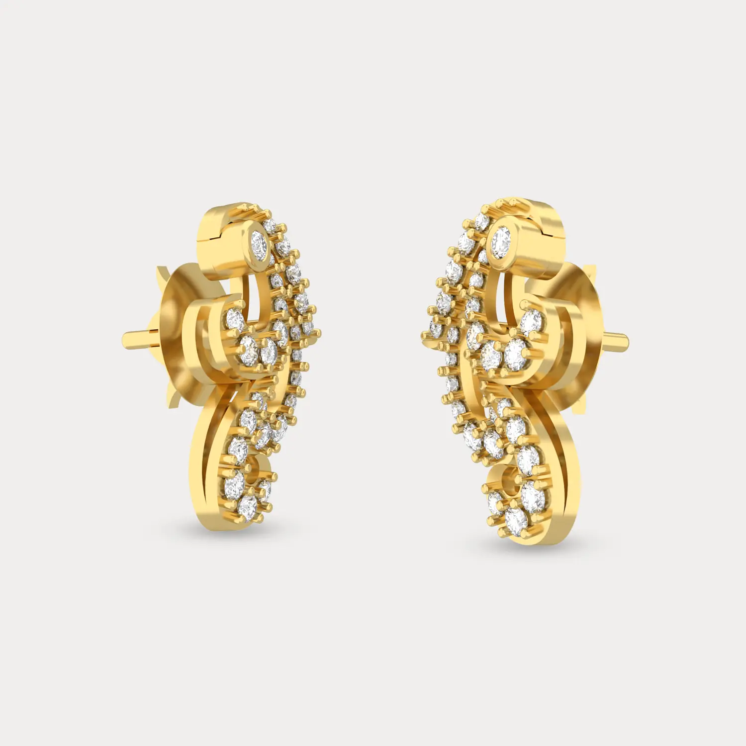 Seam Miracle Stud Earring, alternate view