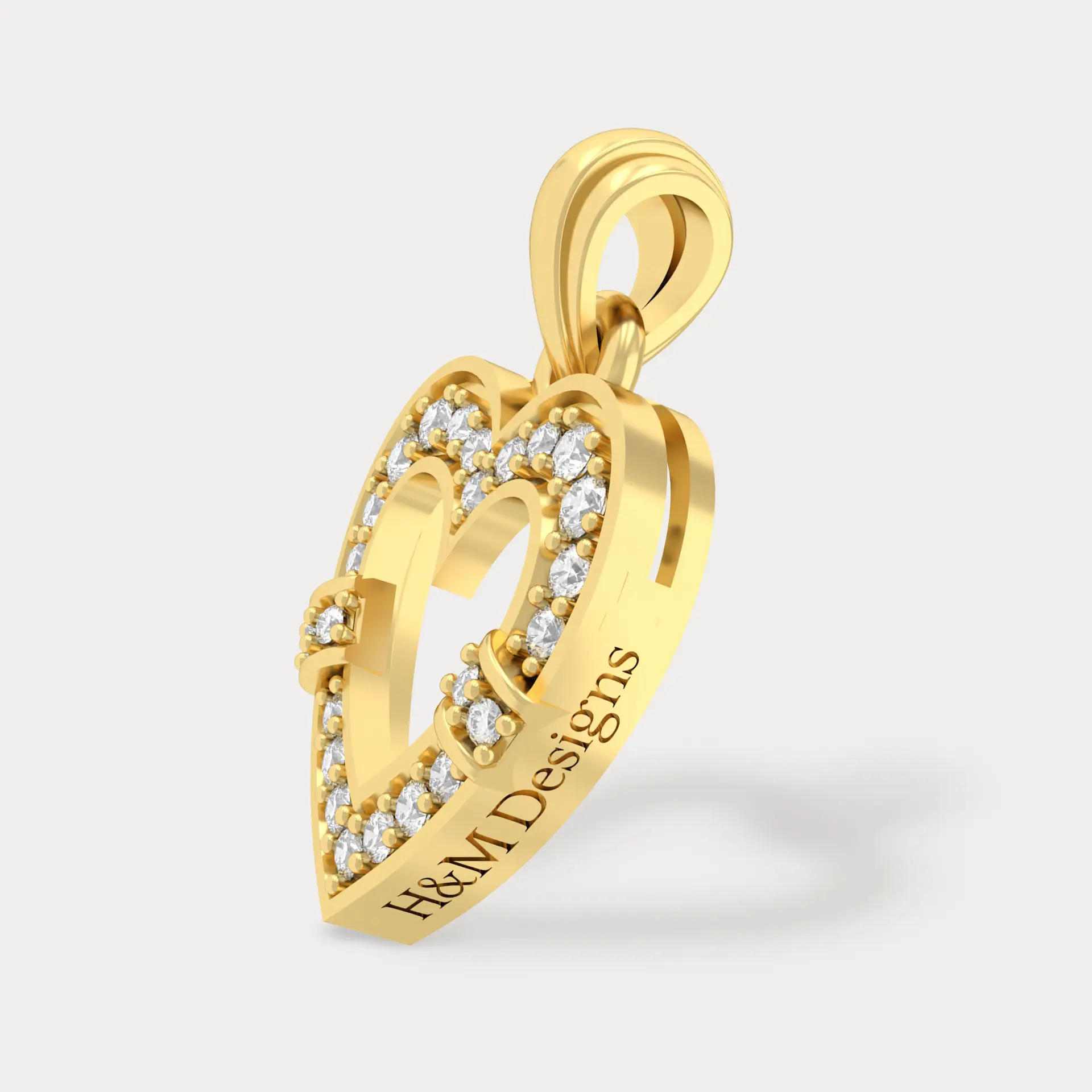 Timeless Brilliance Diamond Pendant, alternate view