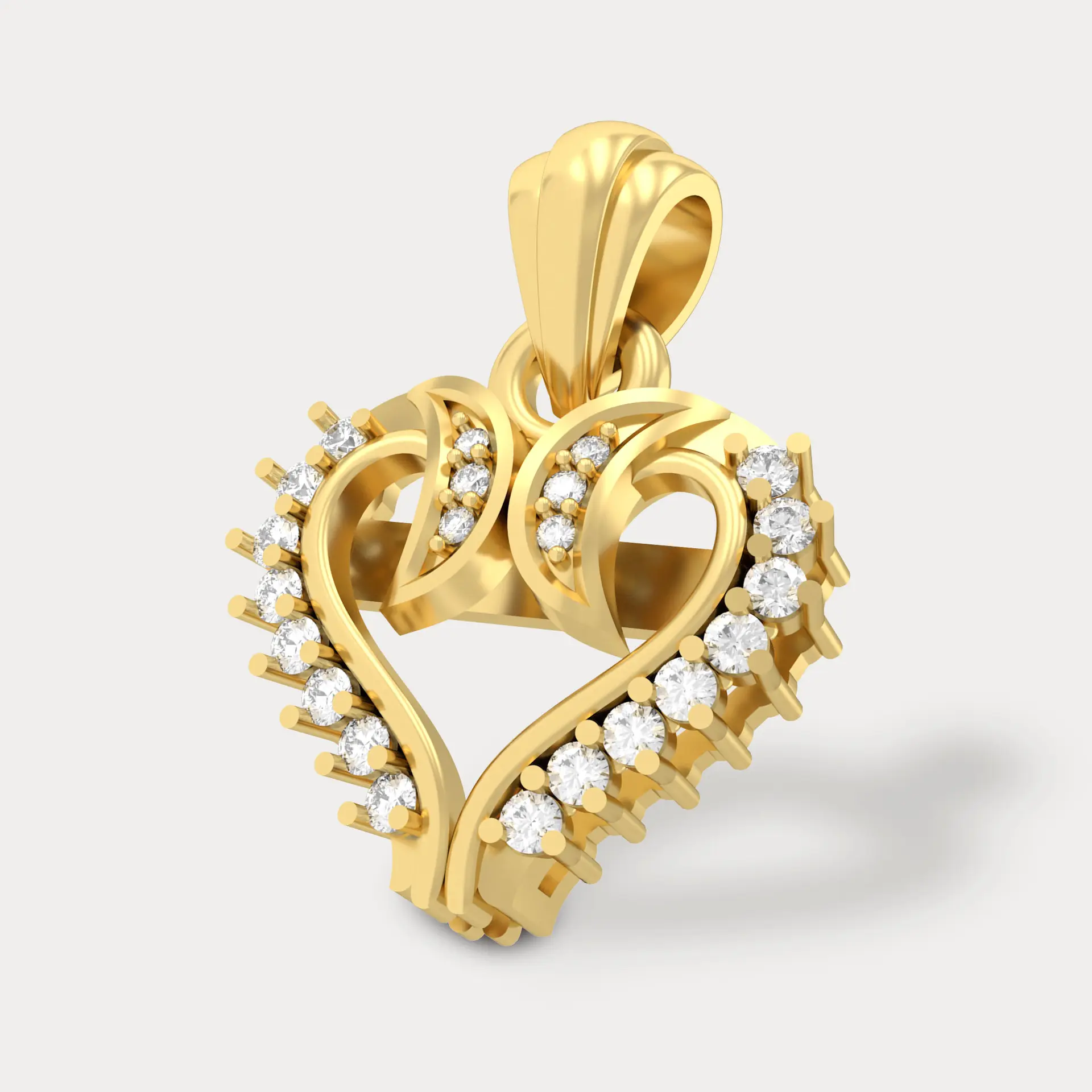 LoveFlare Diamond Pendant