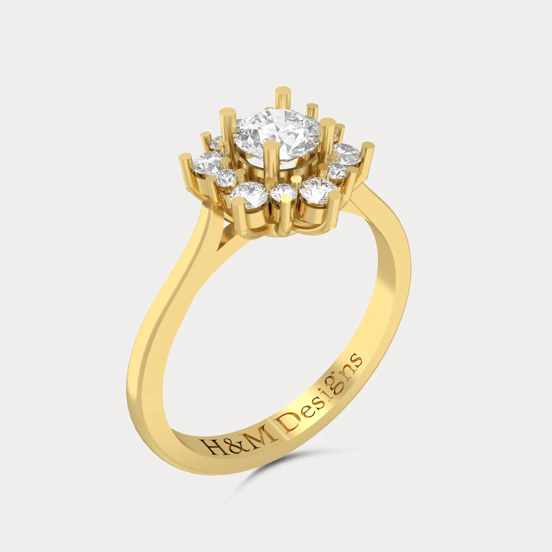Royal Diamond Ring, alternate view