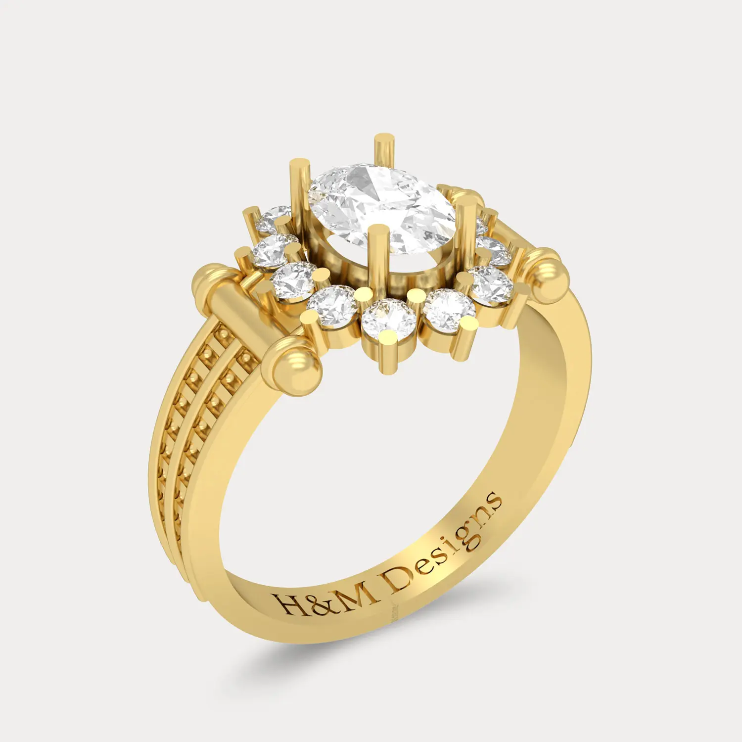 Royal Diamond Ring, alternate view