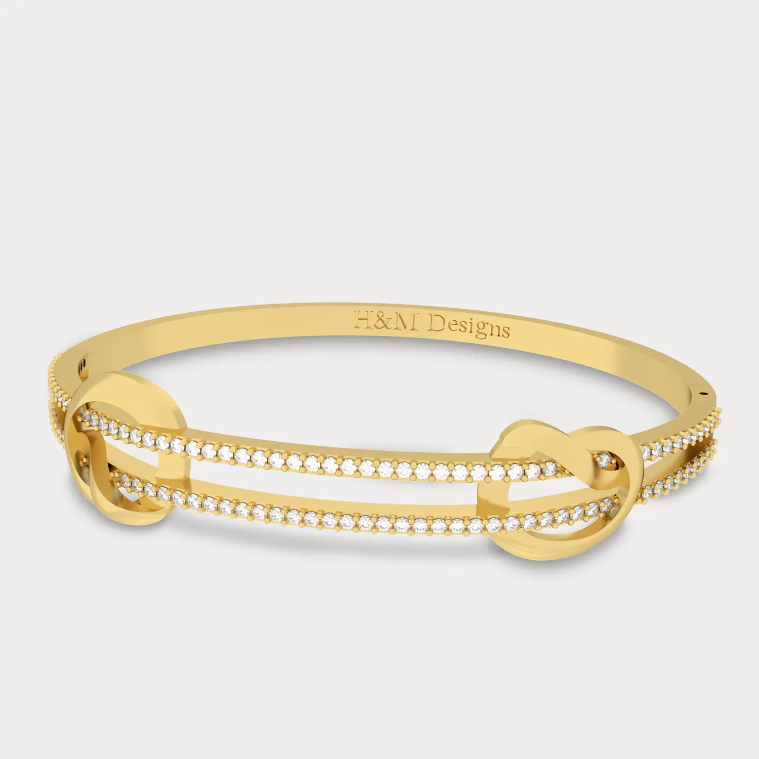 Knot Diamond Bracelet