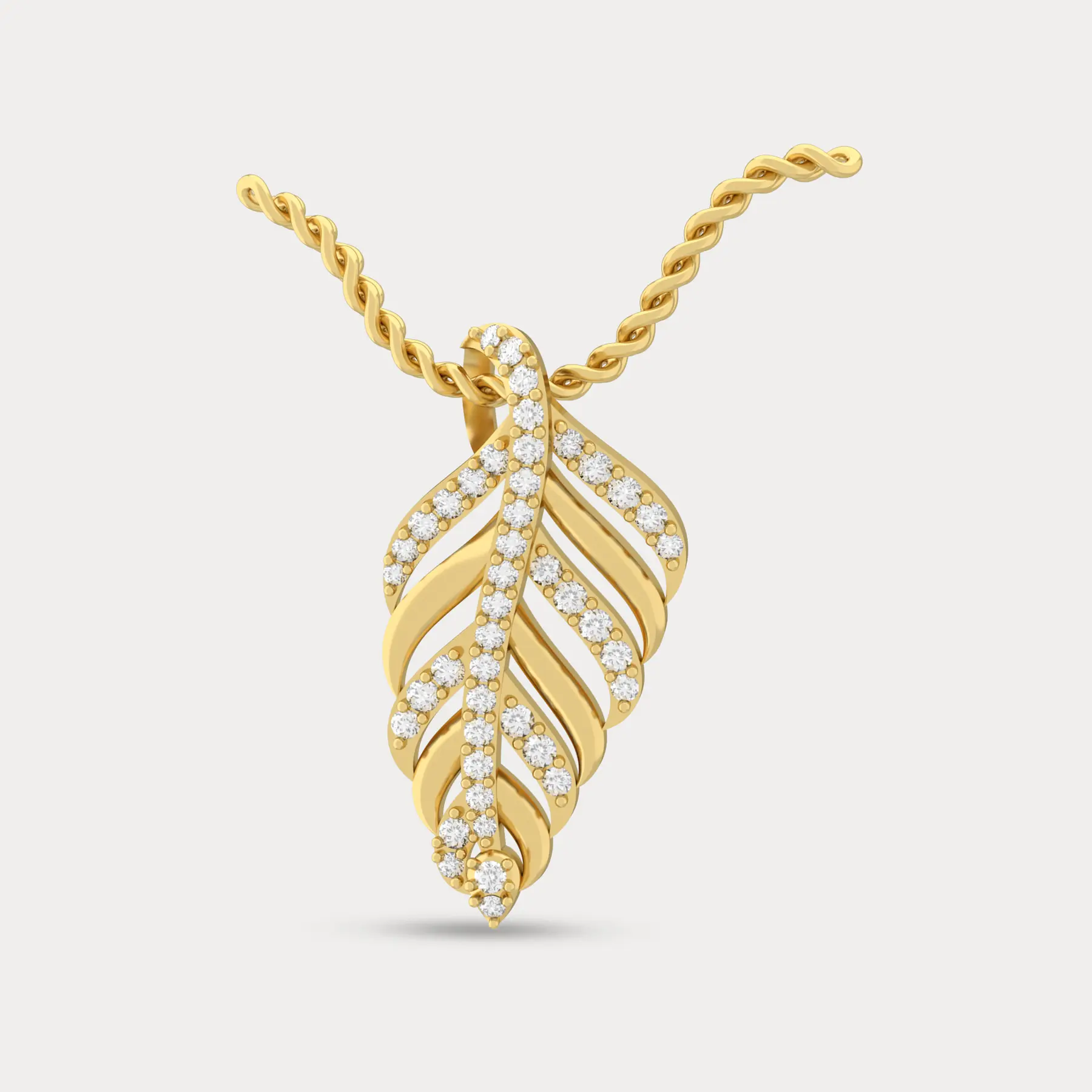 Penny Diamond Pendant