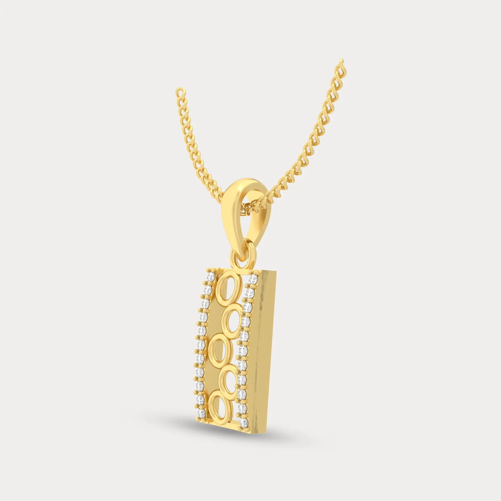 Bellissima Circlet Pendant, alternate view